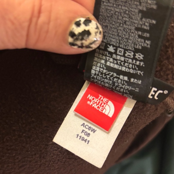 The North Face Dark Brown Fleece Jacket - Picture 12 of 13